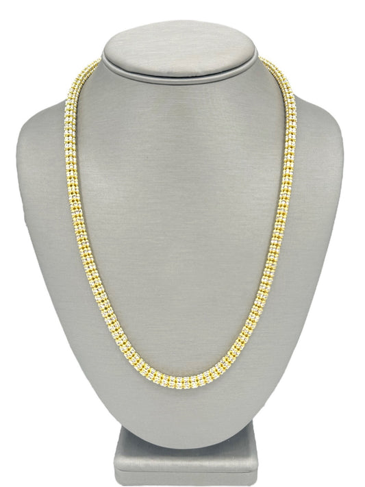 New 14K Ice Chain (22”). H.J™️