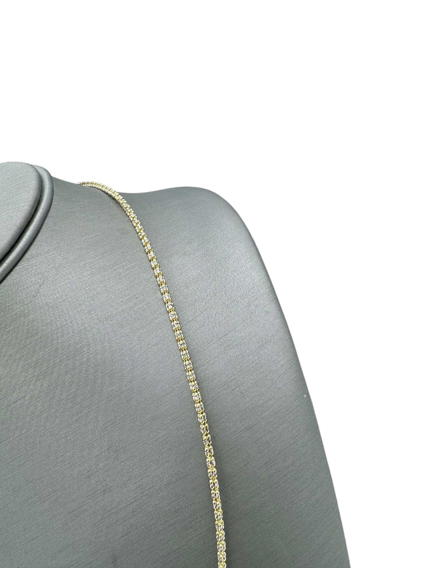 New 14K Ice Chain (24”). H.J™️