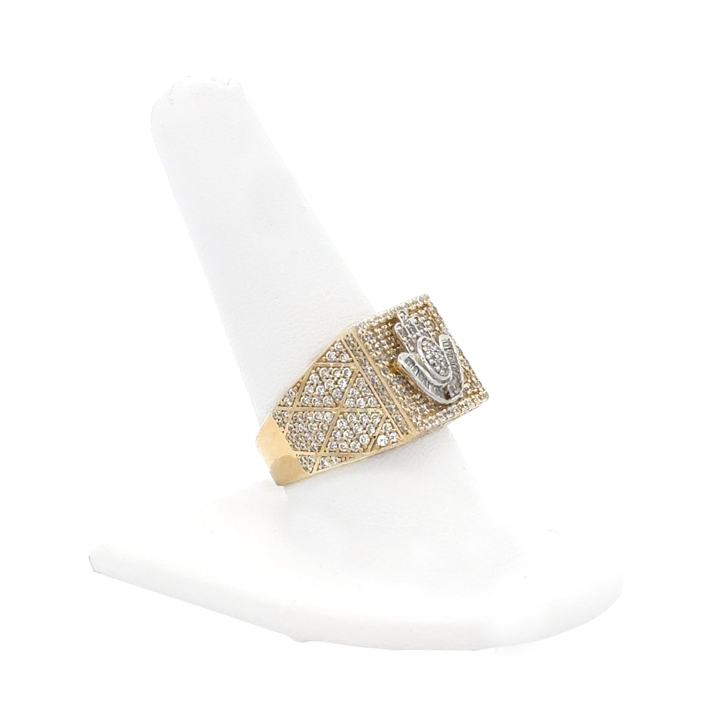 New 14K CZ Hamsa Ring. H.J™️