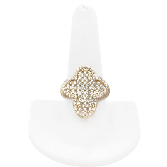New 14K CZ Cross Ring. H.J™️